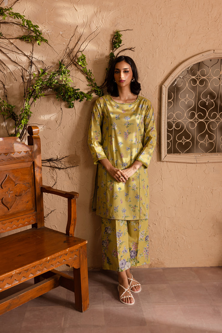 Araa 2Pc - Printed Lawn Dress - BATIK