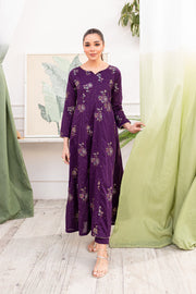 Levaithan 2pc - Embroidered Lawn Dress - BATIK