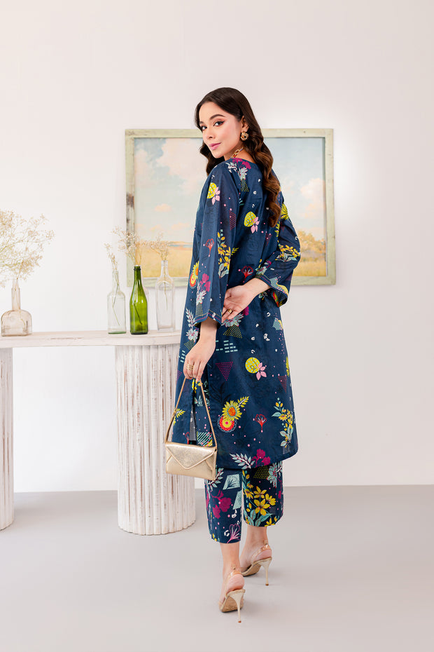 Dig. Blue Ice 2Pc - BATIK