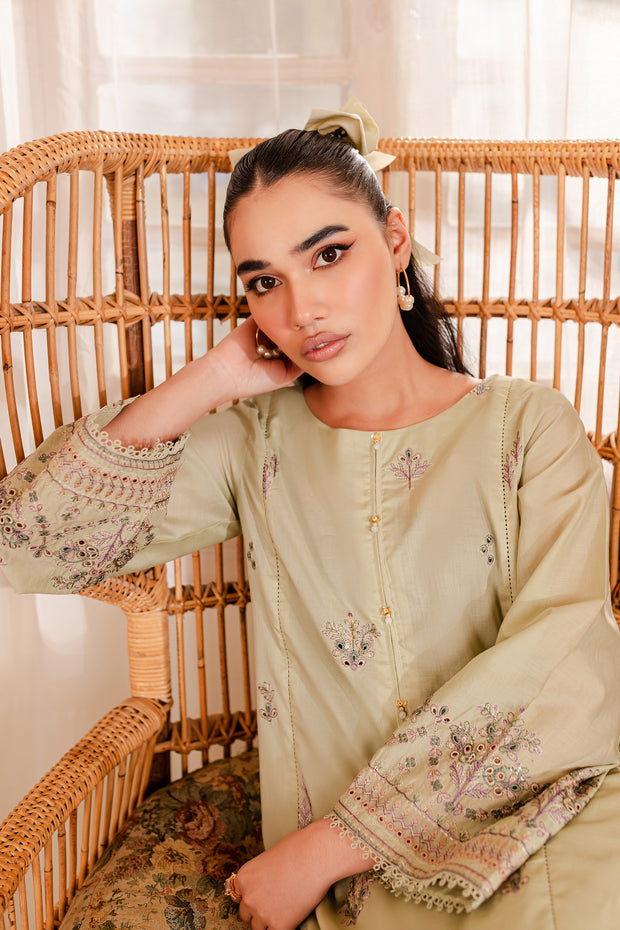 Agape 2Pc - Embroidered Lawn Dress