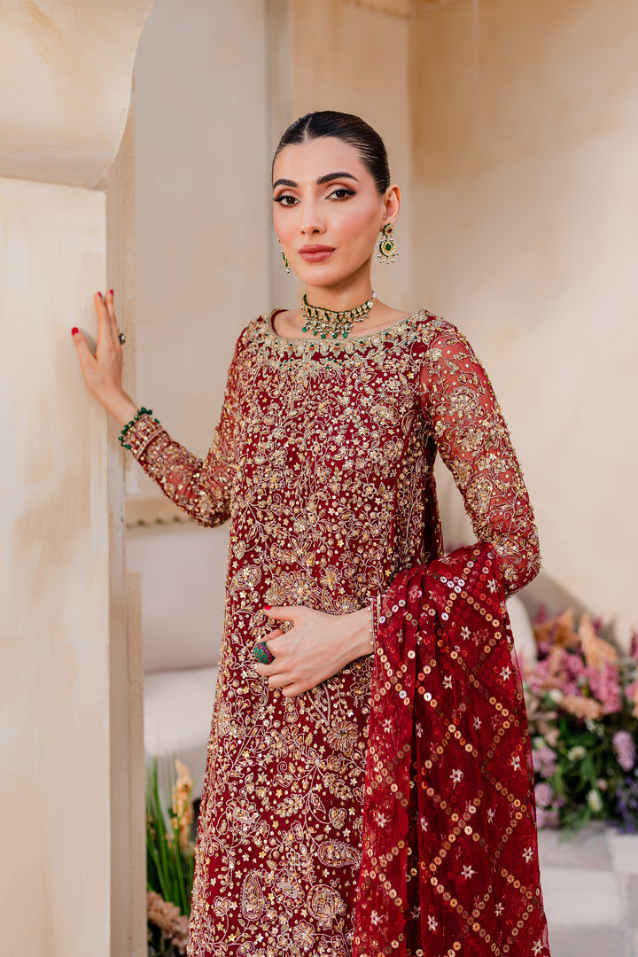 Gajra 4Pc - Bridal Dress - BATIK