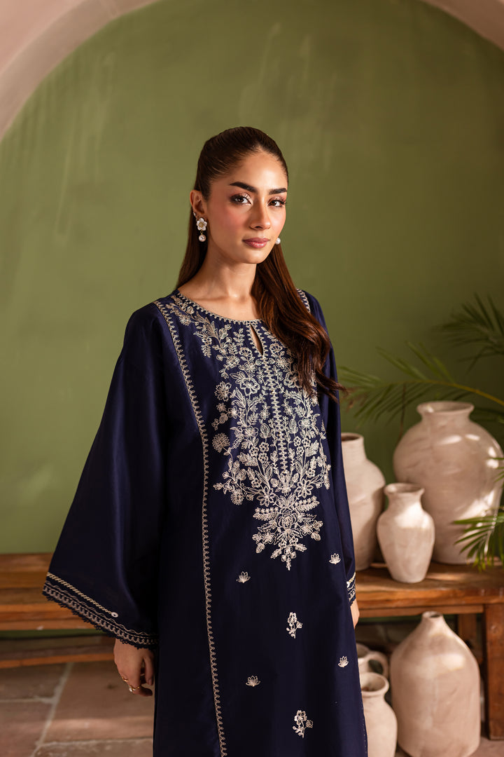 Elysium 2Pc - Embroidered Lawn Dress - BATIK