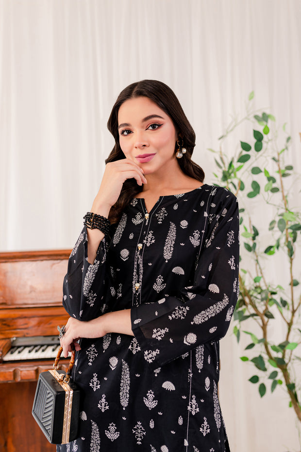 Dig. Burnt Black 2Pc - BATIK