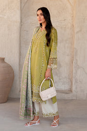 Medisen 3Pc - Embroidered Khaddar Dress