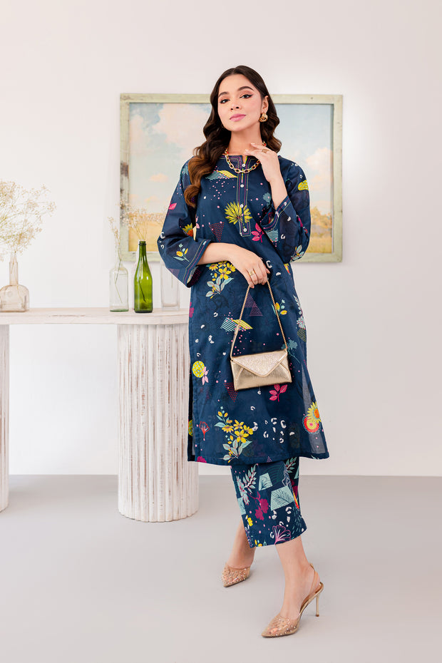 Dig. Blue Ice 2Pc - BATIK