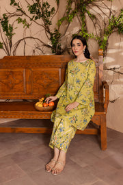 Della 2Pc - Printed Lawn Dress - BATIK