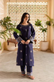 Moonlight 2Pc - Embroidered Khaddar Dress - BATIK