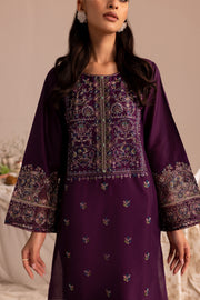 Staple 2Pc - Embroidered Lawn Dress - BATIK