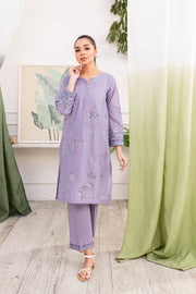 Misty Dove 2pc - Embroidered Lawn Dress - BATIK