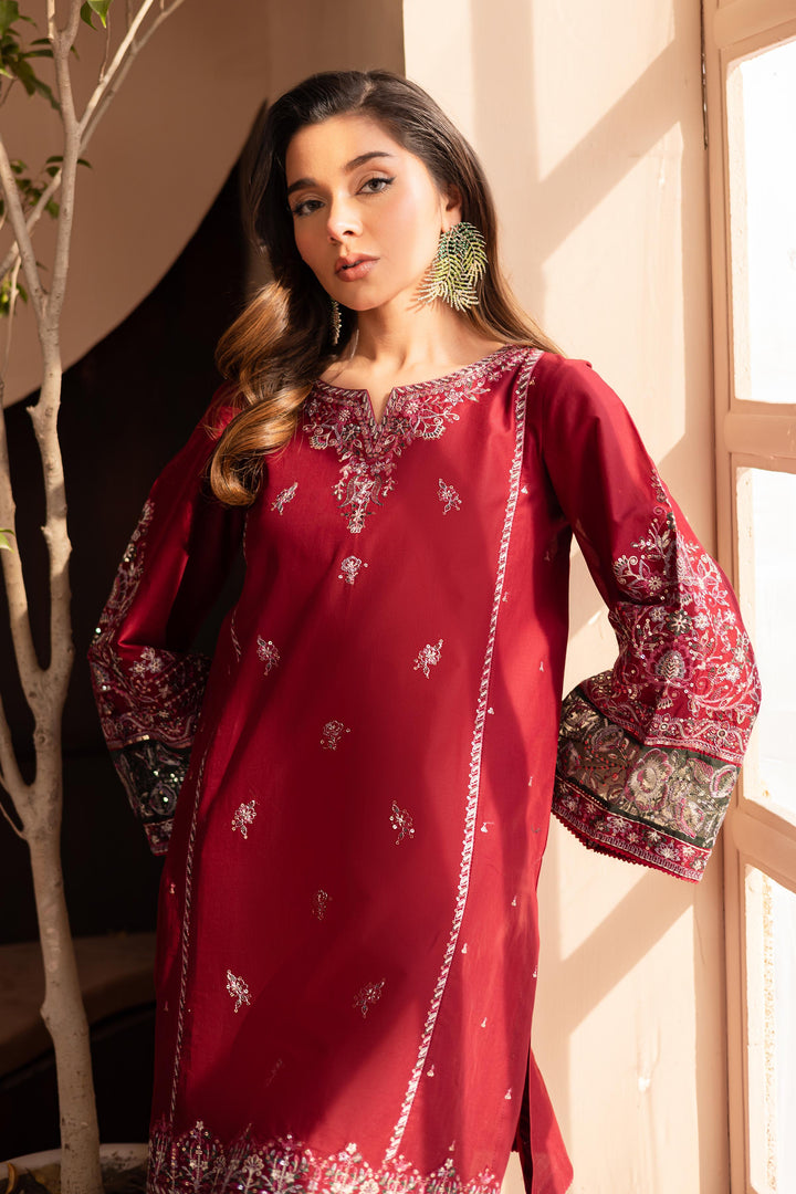 Ayezal 2Pc- Embroidered Lawn Dress