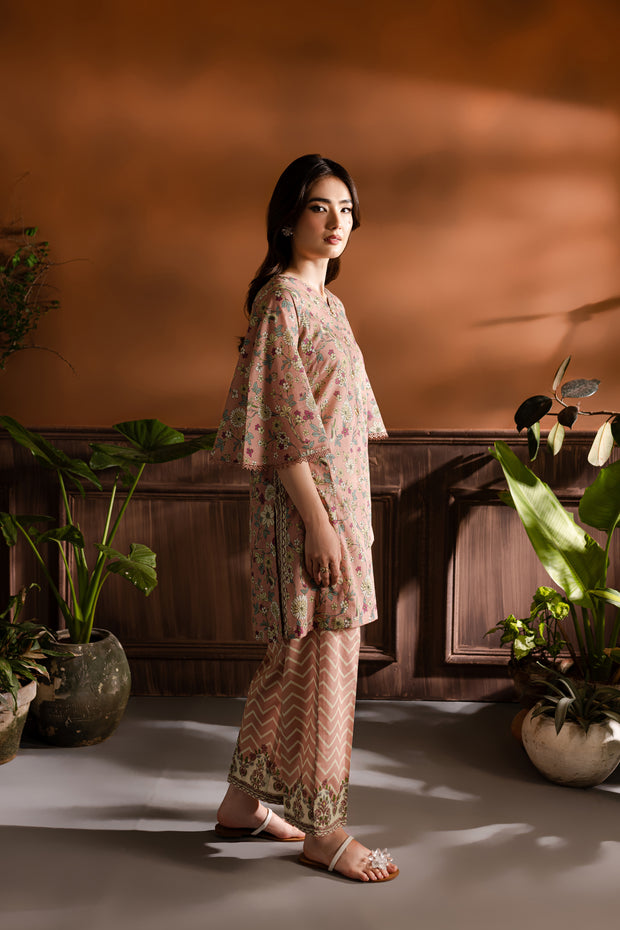 Janice 2Pc - Printed Lawn Dress - BATIK