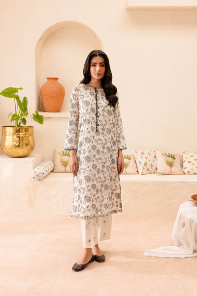 Minara 2Pc - Printed Lawn Dress - BATIK