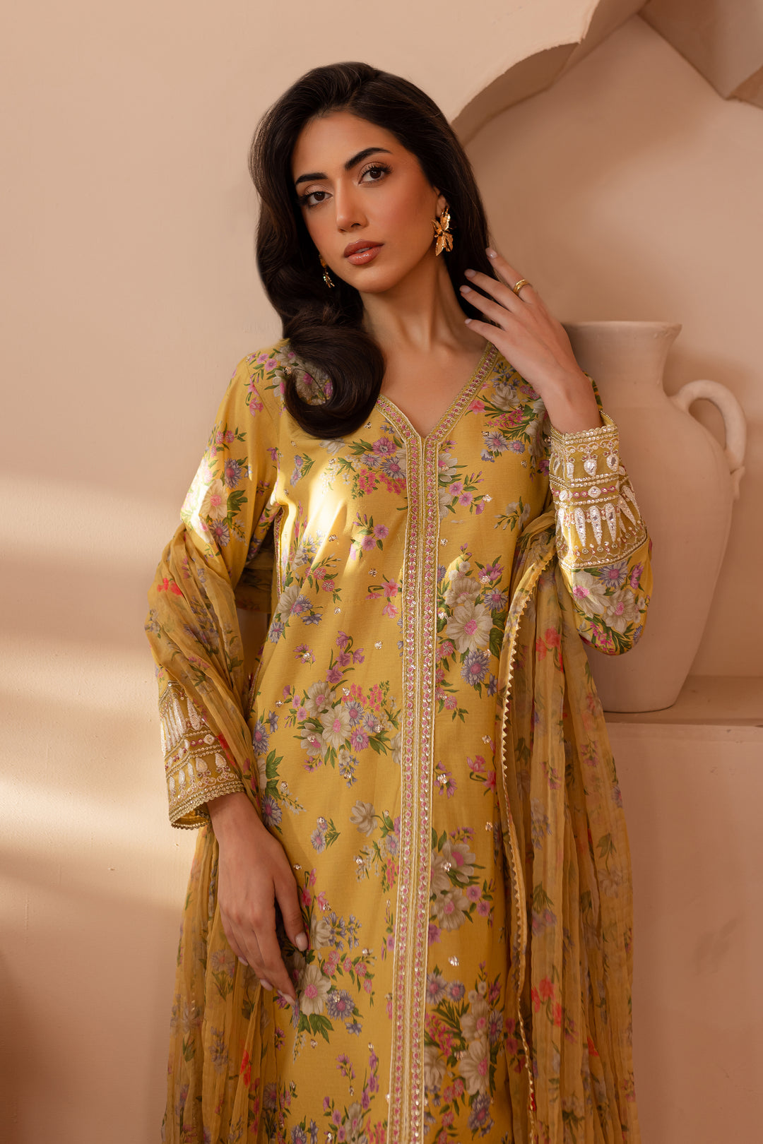 Amal 3Pc - Printed Lawn Dress