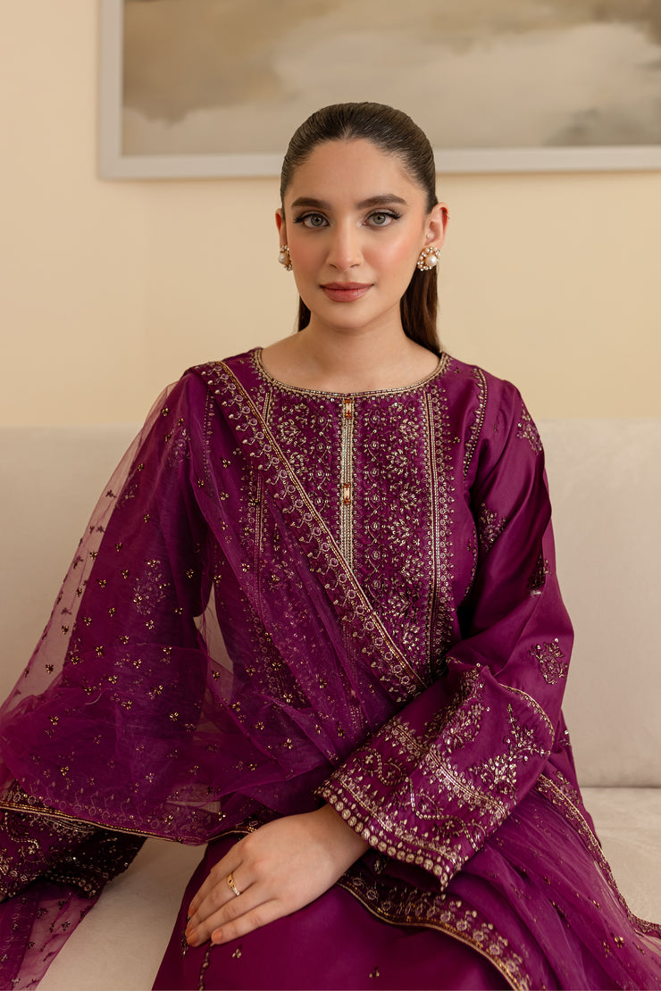 Kinn 3Pc - Embroidered Lawn Dress - BATIK