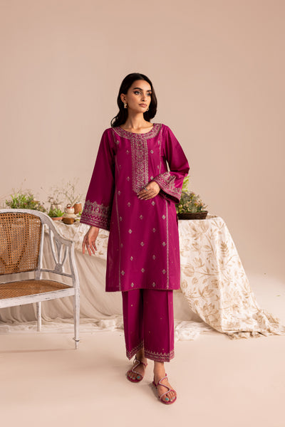 Luxor 2Pc - Embroidered Lawn Dress - BATIK