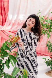 Dig. Black Spangles 2Pc - BATIK