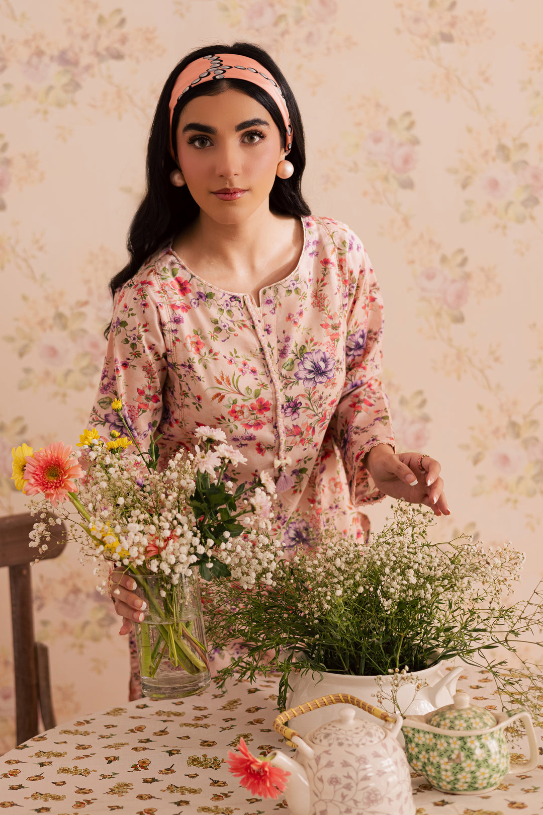 Feriha 2Pc - Printed Lawn Dress