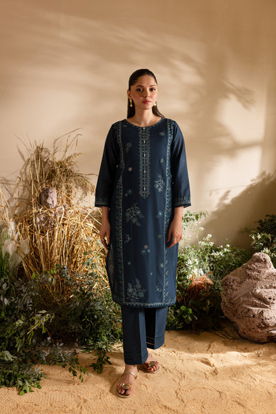 Tinashe 2Pc - Embroidered Lawn Dress - BATIK