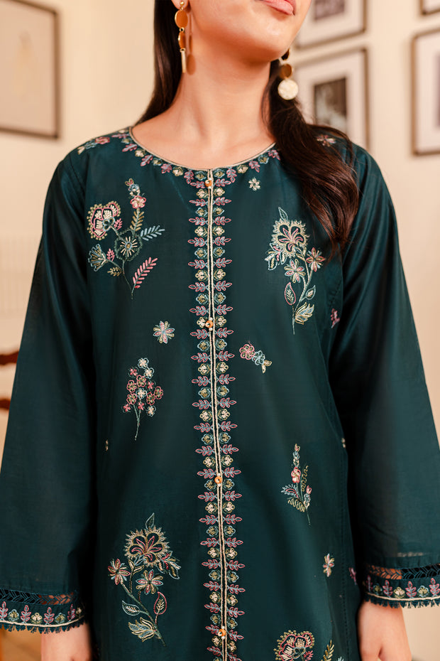 Inaye 2Pc - Embroidered Lawn Dress