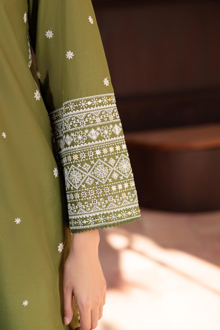 Minaa 2Pc- Embroidered Lawn Dress