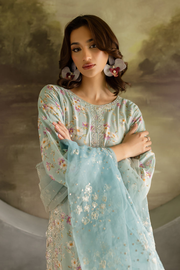 Gia 3Pc - Printed Lawn Dress