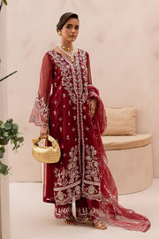 Ruby Rouge 3Pc - Embroidered Luxe PRET