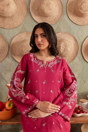 Blush Bunny 2Pc - Embroidered Lawn Dress - BATIK