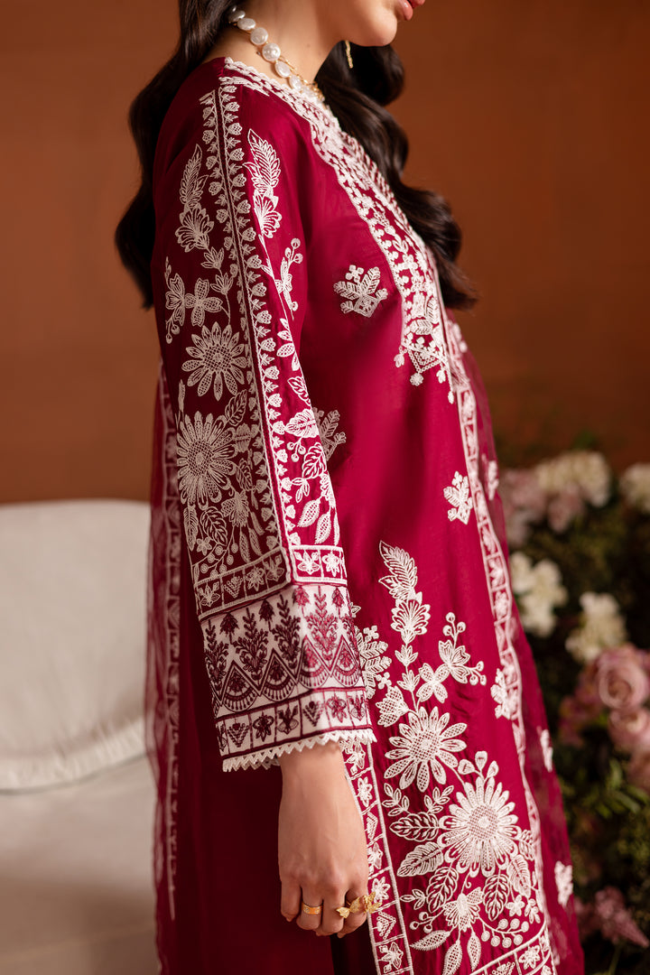 Lamino 3Pc - Embroidered Lawn Dress