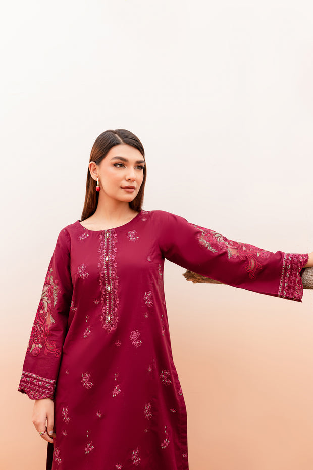 Red Dahlia 2Pc
