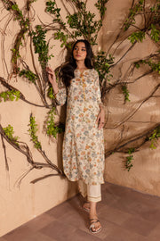 Parchment 2Pc - Printed Lawn Dress - BATIK