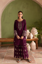 Sheen Glaze 2Pc - Embroidered Lawn Dress - BATIK