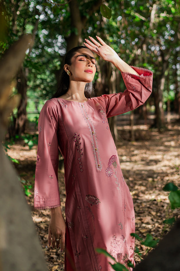 Quartz 2Pc -  Embroidered Cambric Dress - BATIK