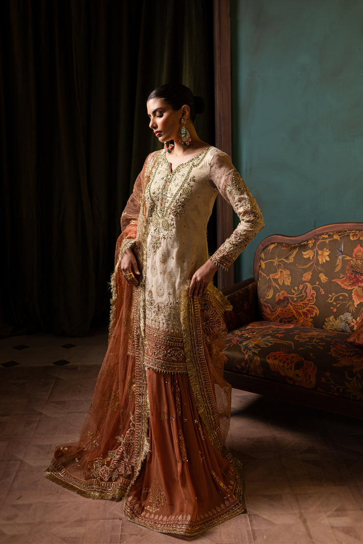 Pearl Ghazal 3Pc - Formal Dress - BATIK