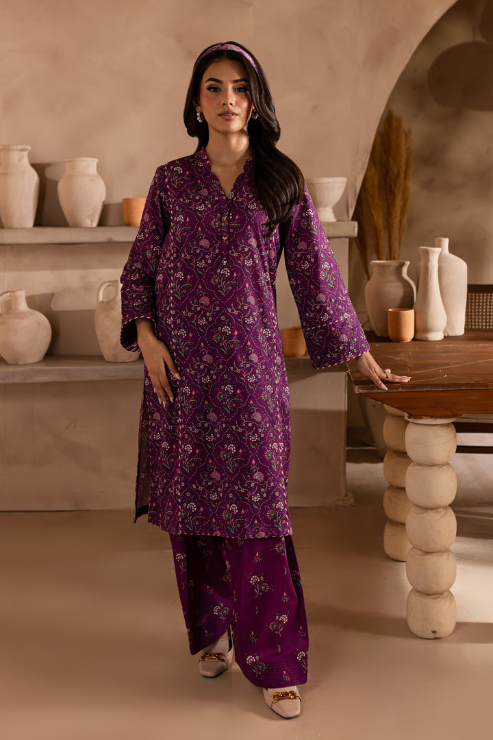 Mufasa 2Pc - Printed Khaddar Dress - BATIK