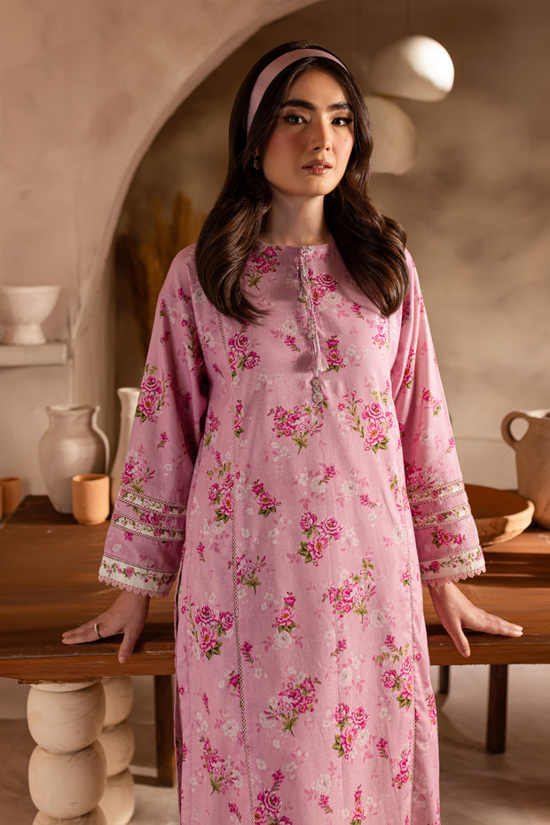 Phil 2Pc - Printed Khaddar Dress