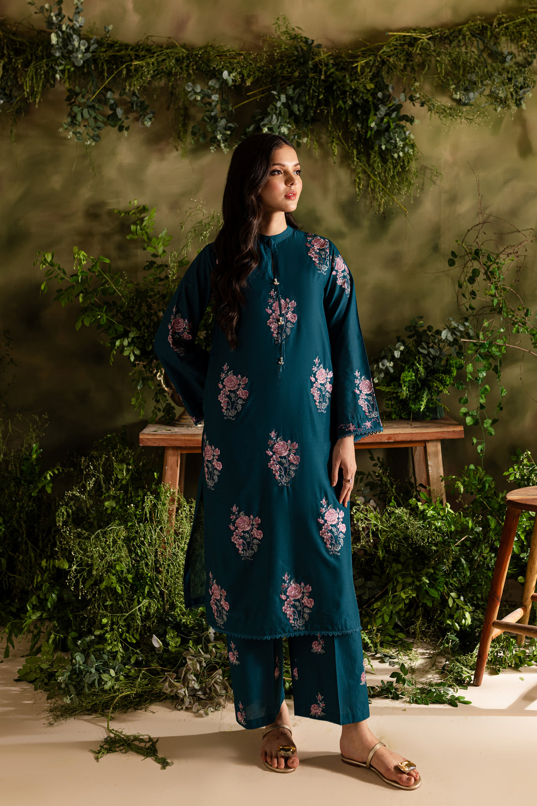 Benny 2Pc - Embroidered Lawn Dress - BATIK