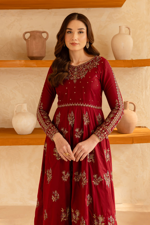 Rawana 2Pc - Embroidered Lawn Dress