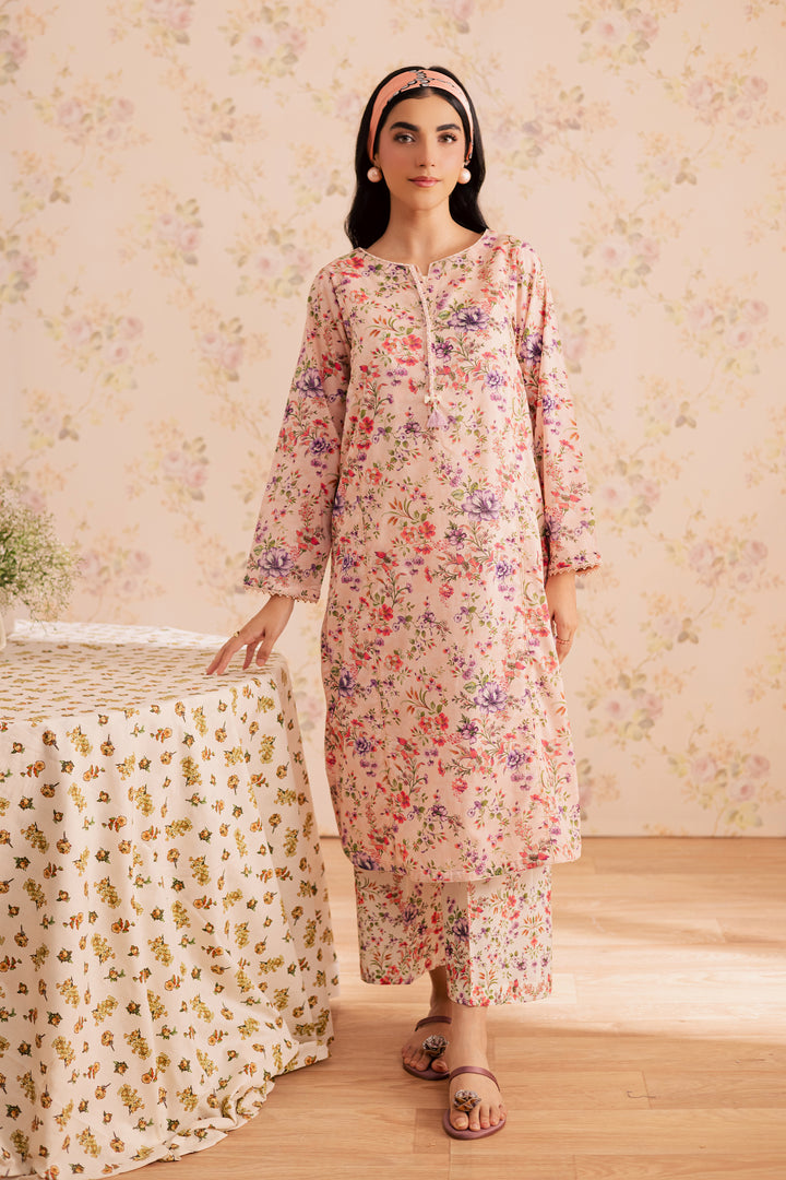 Feriha 2Pc - Printed Lawn Dress