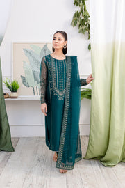 Shyra 3pc - Embroidered Lawn Dress - BATIK