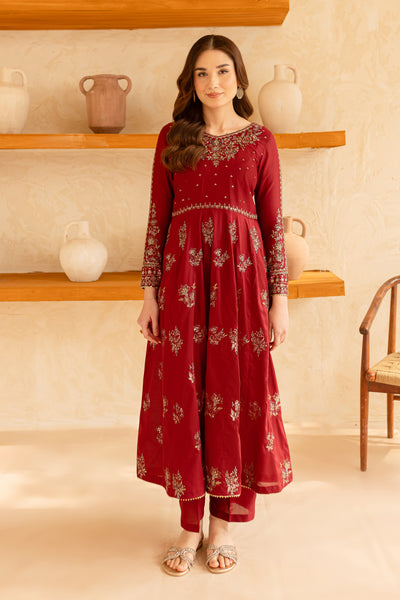 Rawana 2Pc - Embroidered Lawn Dress