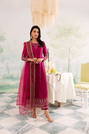 Pink Shine 3Pc - Embroidered Lawn Dress - BATIK