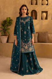 Naira 3Pc - Embroidered Karandi Dress