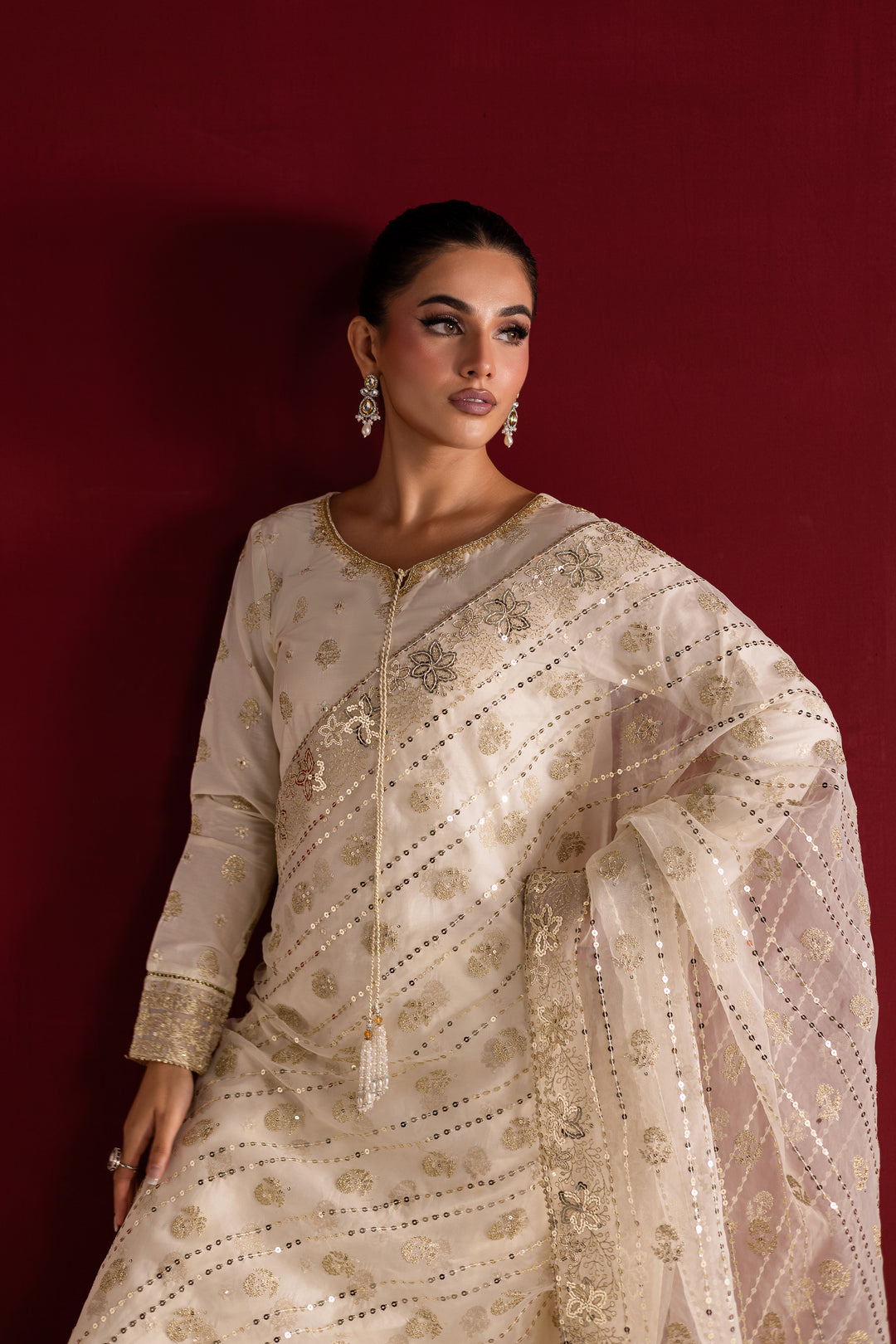 Aayel 3Pc - Festive Luxe Pret