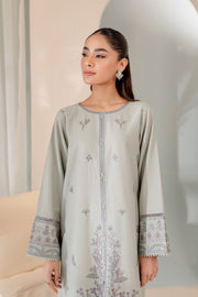 Jisoo 2Pc - Embroidered Karandi Dress - BATIK