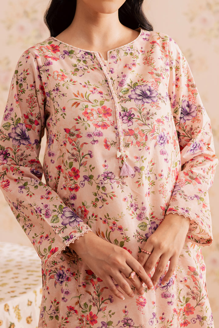 Feriha 2Pc - Printed Lawn Dress