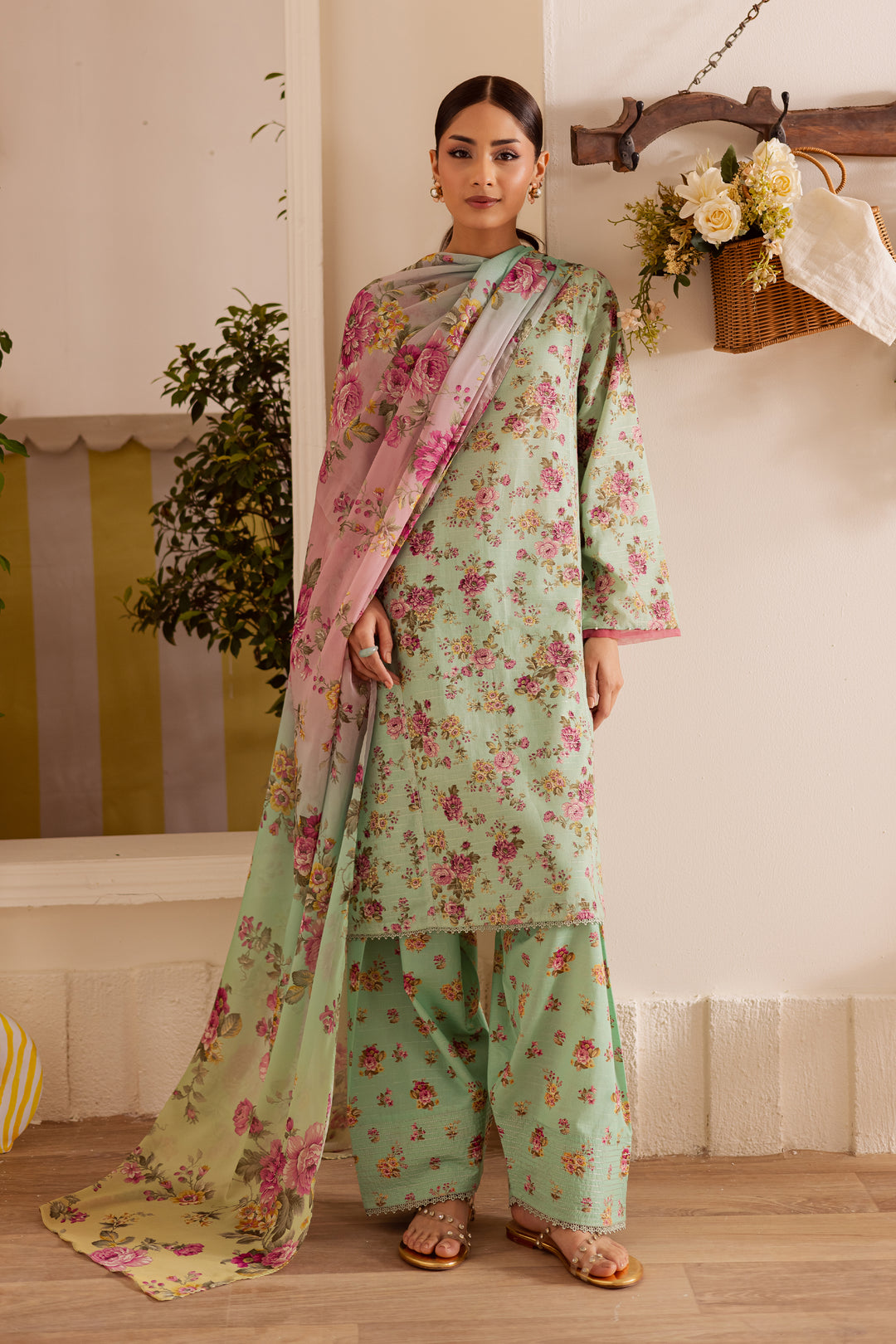 Opal 3Pc - Printed Casual Pret