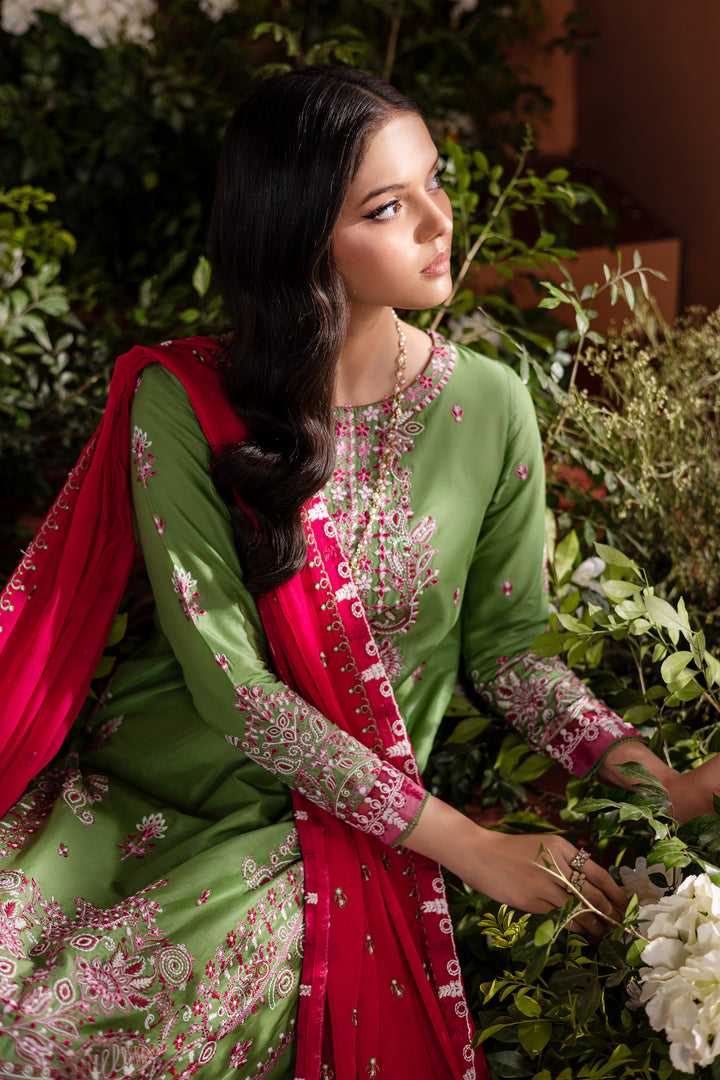 Eirs 3Pc - Embroidered Lawn Dress