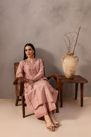 Flamingo 2Pc - Embroidered Khaddar Dress - BATIK