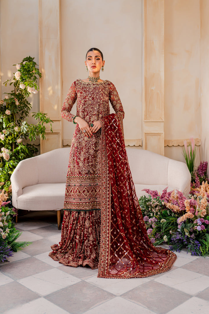 Gajra 4Pc - Bridal Dress - BATIK