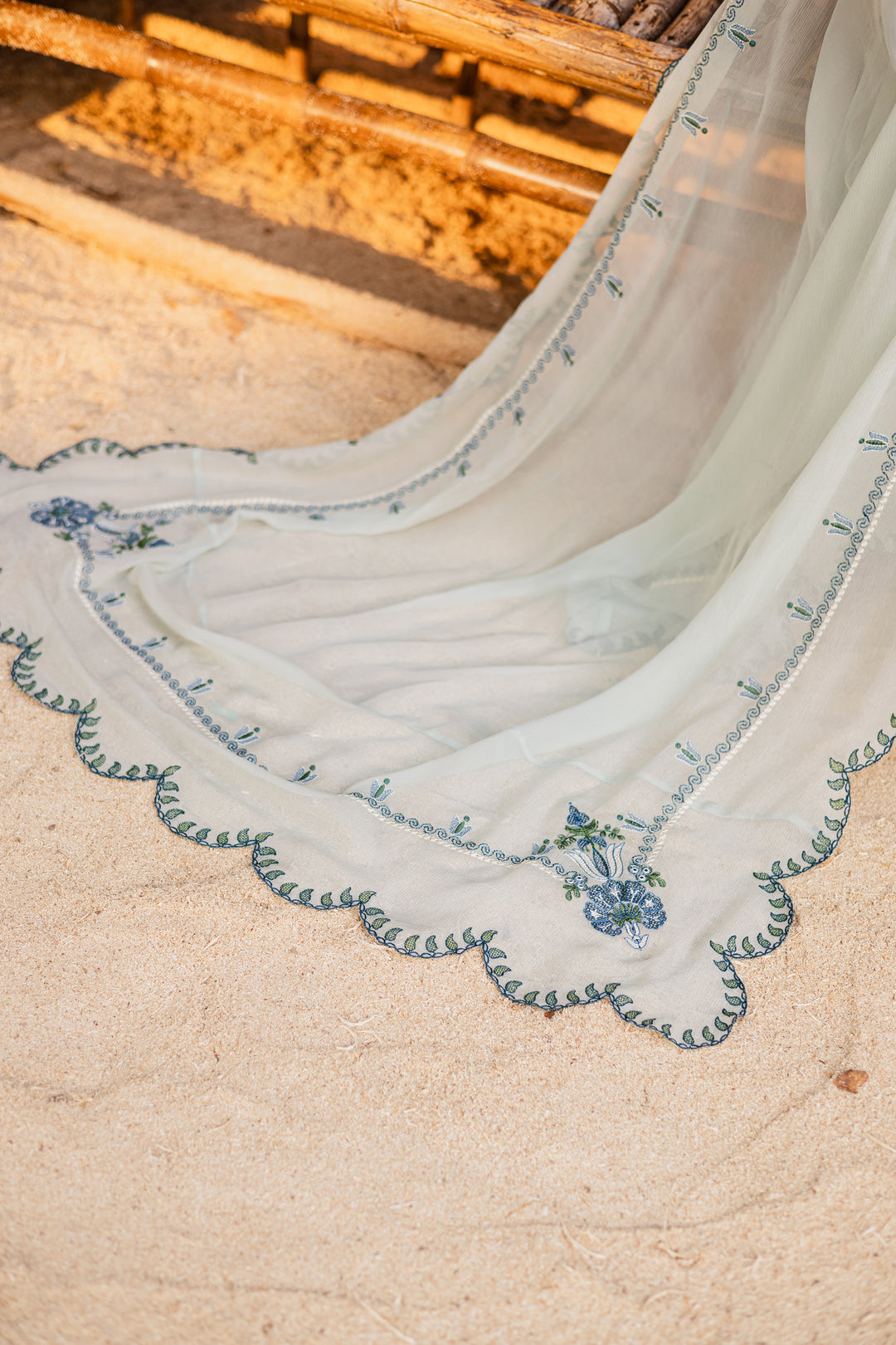 Stillwater Ridge 3Pc - Embroidered Khaddar Dress